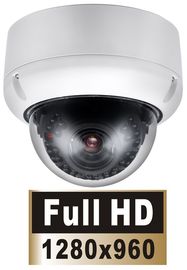 Белые камеры IP камеры HD купола 1,3 МЕГА ПИКСЕЛА 960P с рядом иК 40m