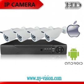 4 НАБОР канала NVR с камерой IP 720P и системой безопасности видеозаписывающего устройства сети Линукс 4CH
