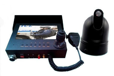 Все в одной системе Мобил DVR камеры слежения корабля полицейской машины с клавиатурой управлением монитора