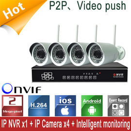Камера DVR 1920 x 1080 IP Onvif 4CH 1080P WIFI NVR для IOS/андроида