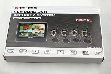 70 системы CCTV DVR камеры просмотра степени системы безопасности беспроволочной, крытой/напольной 4 CH DVR