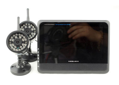 Система камеры слежения ночного видения противоинтерференционная беспроволочная напольная с DVR
